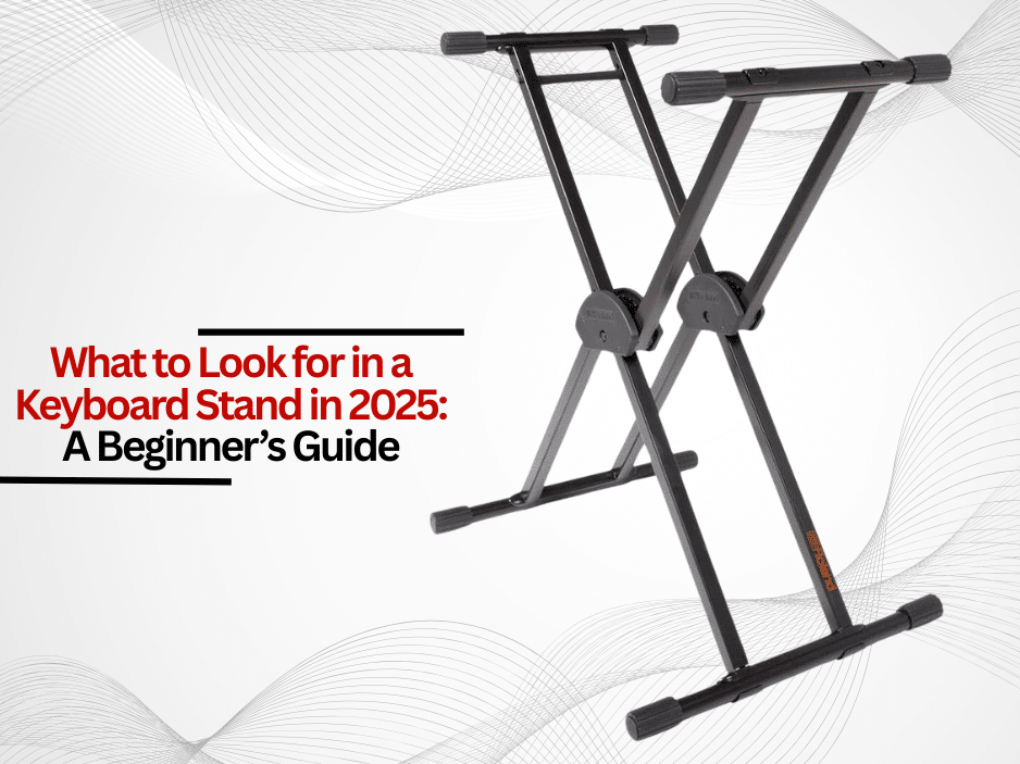 What to Look for in a Keyboard Stand: A Beginner’s Guide