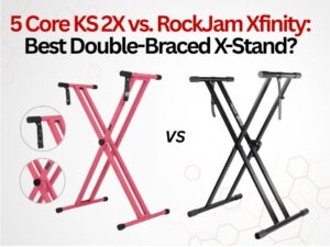 5 Core KS 2X vs. RockJam Xfinity Best Double-Braced X-Stand